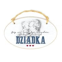 tabliczka owalna bóg nie mógł....