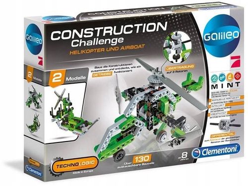 Clementoni klocki Galileo Construction Helikopter na Arena.pl