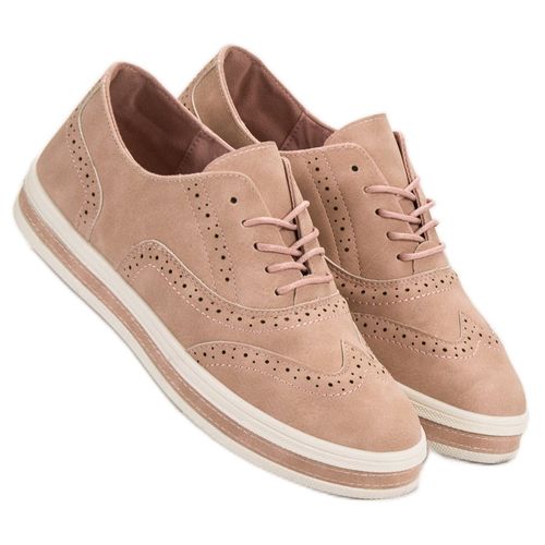 Pudrowe Półbuty r.41 na Arena.pl