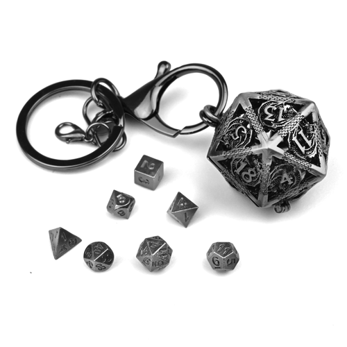 Pojemnik | 4 cm | Metal | Brelok Kości | Dungeons and Dragons na Arena.pl