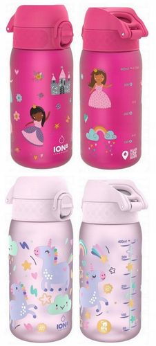 ION8 Dziecięcy bidon butelka na wodę do szkoły przedszkola BPA Free 400ml na Arena.pl