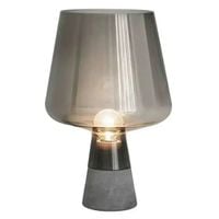 Stojąca lampa szklana GOBLET TLS-E14 loftowa przydymiona