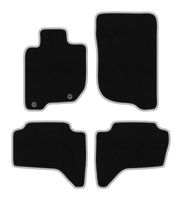 Dywaniki welurowe CARLUX-SILVER do Mitsubishi L200 IV 2006-2015