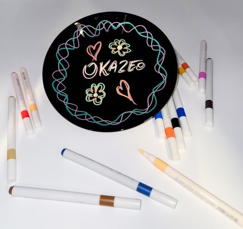 Markery akrylowe pisaki  flamastry 80 kolorów do kreatywnego malowania na Arena.pl