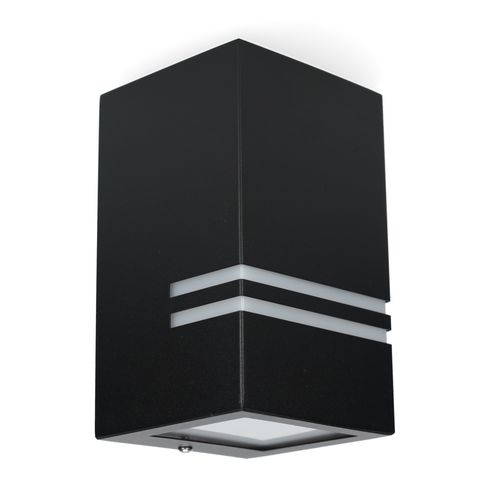 Lampa ścienna do ogrodu MICASA1 czarna na Arena.pl