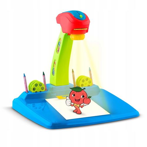 PROJEKTOR DO NAUKI RYSOWANIA RZUTNIK RICOKIDS + 36 SLAJDÓW i 12 KREDEK na Arena.pl