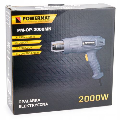 OPALARKA ELEKTRYCZNA 2 BIEGI 4 DYSZE 600C 2000W na Arena.pl
