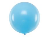 Balon okrągły, 36 cali, Pastel Sky-Blue [balon na hel]