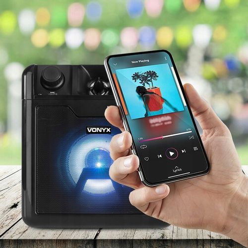 Głośnik bluetooth z perkusją LED AUX MIC KARAOKE na Arena.pl