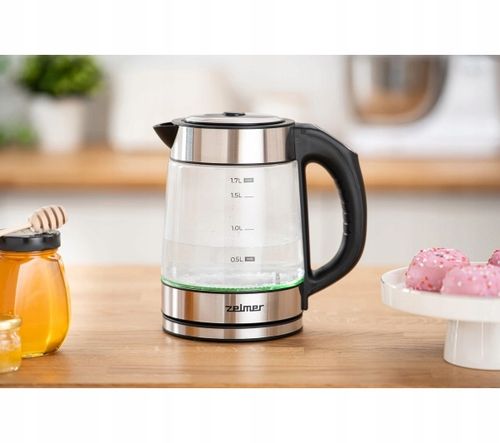 Czajnik elektryczny Zelmer ZCK8033 1,7L 2200W Regulacja temperatury na Arena.pl