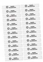 WSZYWKI IMIENNE METKI IMIENNE SATYNA DELUXE