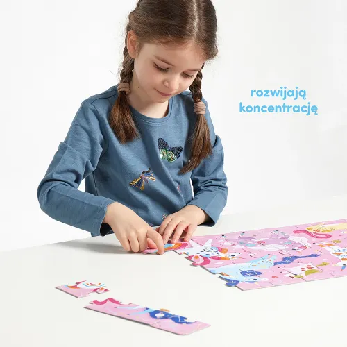 Puzzle 60 elementów. CzuCzu. Ach Jednorożce na Arena.pl