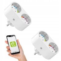 Gniazdo smart Gosund Inteligentne gniazdko podwójne SP211 (WiFi) (dwupak)