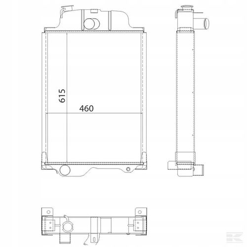 Chłodnica Wody John Deere AL37566N na Arena.pl