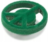 Przypinka Crocs Jibbitz Ozdoba Do Butów Grass Textured Peace Sign