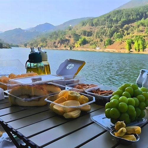 STÓŁ SKŁADANY TURYSTYCZNY OGRODOWY CATERINGOWY STOLIK ROZKŁADANY NA TARAS na Arena.pl