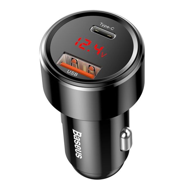 Baseus ładowarka samochodowa Magic PPS QC 3.0+ USB + PD czarna 45W zdjęcie 15
