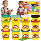 CIASTOLINA PLAY-DOH ZAPAS MASY PLASTYCZNEJ DUŻO KOLORÓW 12 tub 567g PLAYDOH