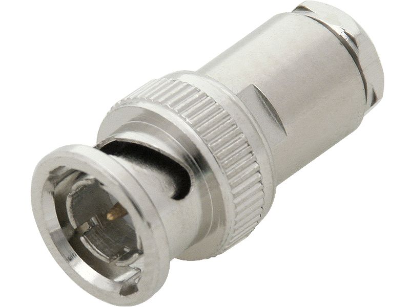 Wtyk BNC 75ohm skręcany RG59 zdjęcie 1