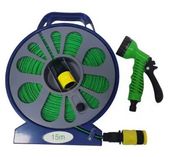 ZWIJACZ OGRODOWY +WĄŻ +KONCÓWKA DO PODLEWANIA