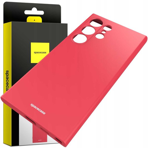 Spacecase Silicone Case Galaxy S24 Ultra Red zdjęcie 2