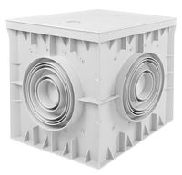 STUDZIENKA ODGROMOWA GRUNTOWA KONTROLNO-POMIAROWA IP55 30x30x30 mm