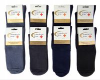 8x Skarpety męskie MEDICAL bezuciskowe zdrowotne mix.kolor rozm. 44-46