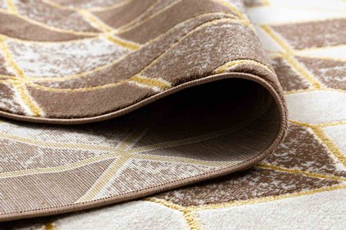 RUG/LU/TREX/GEOMETRIC/BEIGE+BROWN/140x190 na Arena.pl