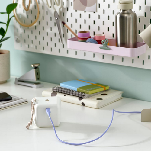Głośnik bezprzewodowy Bluetooth USB-C wodoodporny IP67 5W 80h VAPPEBY 2 szt BIAŁY na Arena.pl
