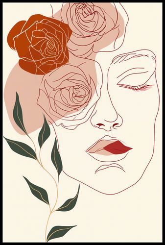 Plakat 61x91,5cm Beż i Twarz na Arena.pl