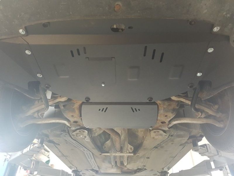 Stalowa osłona pod skrzynie biegów Skoda Superb 1 01-2008 - AUTOMAT zdjęcie 4