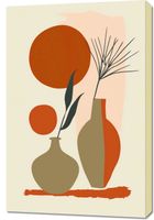 Obraz 60x90cm Wazy w Czerwieni