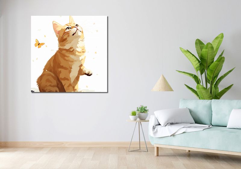 Obraz 100x100cm Motyle i Marzenia zdjęcie 2
