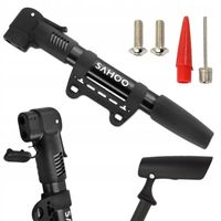 POMPKA ROWEROWA RĘCZNA NA RAMĘ ALUMINIOWA MINI DUAL 28 CM LEKKA AV /