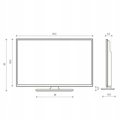 Telewizor SMART Android TV WiFi BT HYUNDAI 24'' HD HDR LAN PC Ci APLIKACJE na Arena.pl