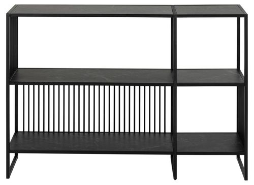 Regał Strington niski czarny na Arena.pl