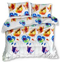 Pościel W Kwiaty 200X220 100% Bawełna