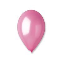 balony metalizowane różowe 13"/50szt.urodziny