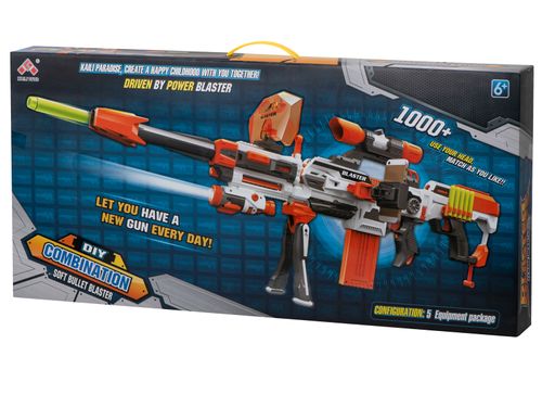KARABIN BLASTER MODULAR 5W1 kompatybilny z NERF na Arena.pl
