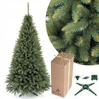 Choinka Świerk Polski srebrny gęsta jak żywa 180 cm PVC syberyjski