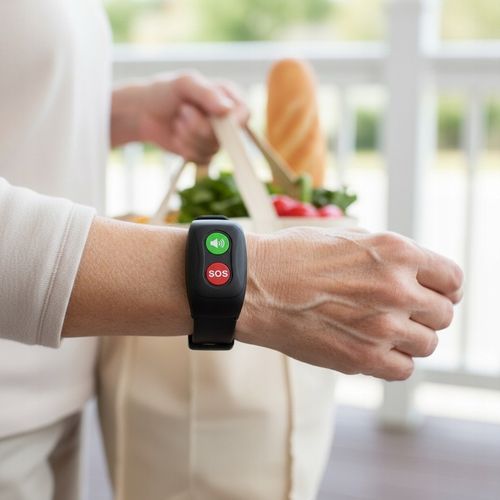 OPASKA DLA SENIORA Z MONITORINGIEM ZDROWIA NA PREZENT SOS GPS 1M na Arena.pl
