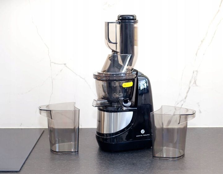 WYCISKARKA WOLNOOBROTOWA GRASS SOKOWIRÓWKA CZARNA MAX DUŻY OTWÓR BERLINGER zdjęcie 2