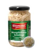 Kiełki fasoli mung w zalewie marynowane chrupiące do azjatyckich potraw diamond 330/175g