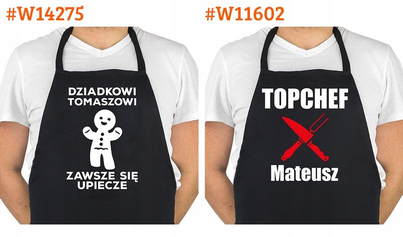 FARTUCH KUCHENNY DLA FACETA PREZENT Z NADRUKIEM zdjęcie 8