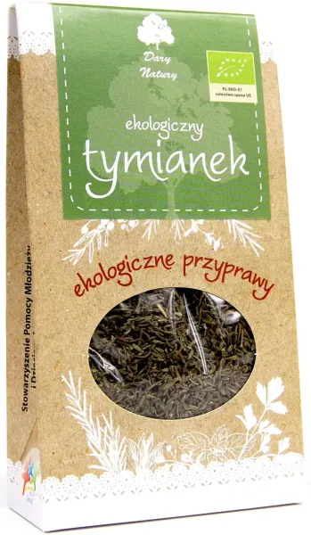 Tymianek BIO 20 g - Dary Natury zdjęcie 1