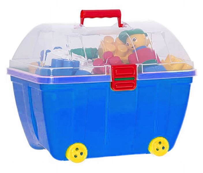 Hemar duży kuferek z klockami K3, zdjęcie 1