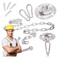 HAK SUFITOWY ZESTAW DO MONTAŻU HUŚTAWKI FOTELA BOCIANIE GNIAZDO 200KG