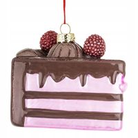 BOMBKA SZKLANA NA CHOINKĘ CIASTKO BABECZKA PREZENT NA ŚWIĘTA