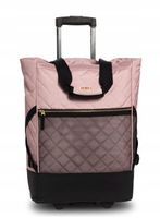 WÓZEK TORBA na zakupy elegancka szykowna dwa kółka