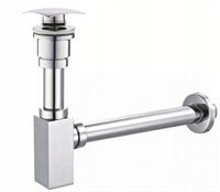 SYFON KWADRATOWY + KOREK KLIK KWADRATOWY UNIWERSAL